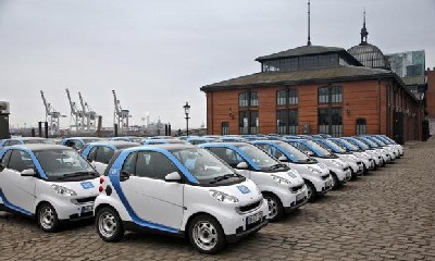 Daimler's Car2Go business is profitable in Hamburg, Germany 